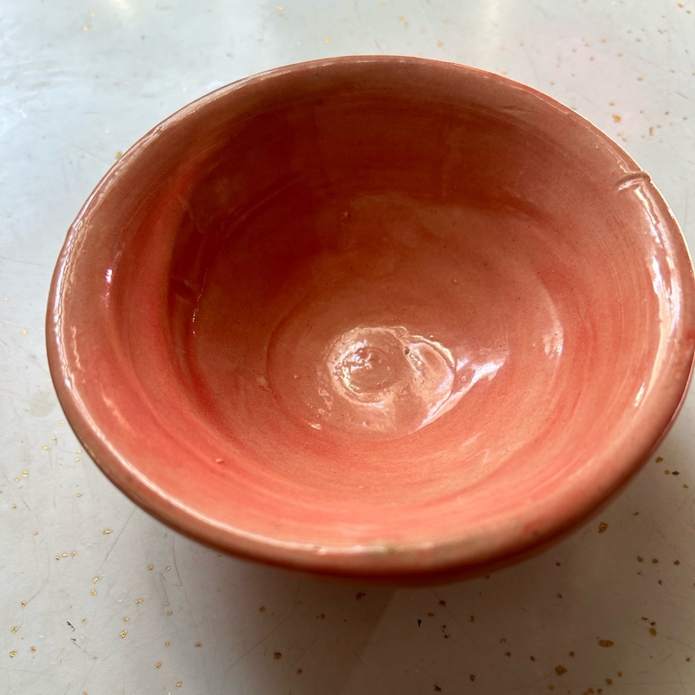 Handmade ceramic bowl